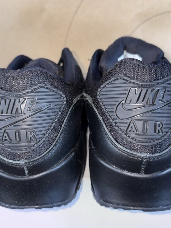 NEW Nike By You Air Max 90 \'Triple Black\'  Men Size 8.5  HQ3691-900 main image 5